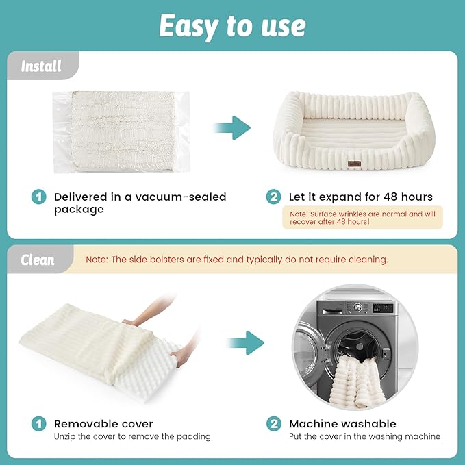 Orthopedic Dog Bed for Medium Dogs & Large Dogs - Image 7