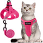 FAYOGOO Cat Harness and Leash Set | Upgrade Step-in Escape Proof Harness | by FAYOGOO