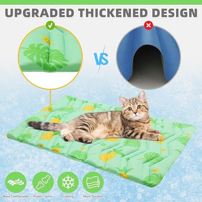 KOOLTAIL Dog Cooling Mat, Upgraded Two Sided Cooling Pad - Image 4