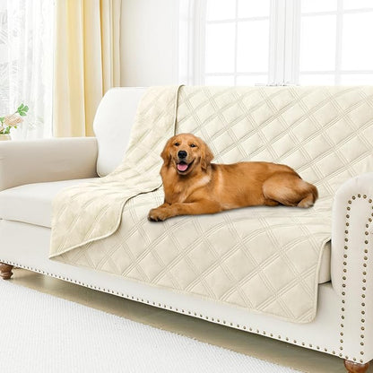 Smiry Waterproof Dog Bed Cover Blanket 68x82, Soft Reversible Pet Blanket by Smiry