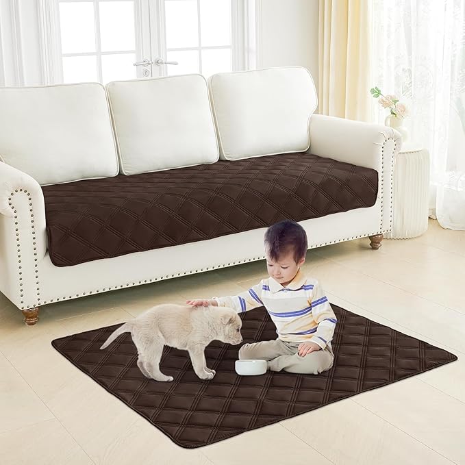 Smiry Waterproof Dog Bed Cover Blanket 52x82, Soft Reversible Pet Blanket - Image 7