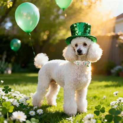 St Patricks Day Dog Collar for Small Dogs - Image 2