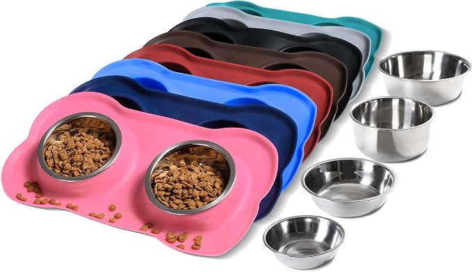 Hubulk Pet Dog Bowls 2 Stainless Steel Dog Bowl - Image 8