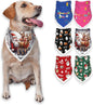 Christmas Dog Bandanas, Reflective Dog Bandana by PAPIAMENPET