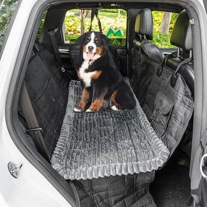 Non-Slip Dog Bed Mat for Car, Fuzzy Backseat Pet Mat, Travel Pet-Friendly Seat by TGODGPYPetCouchCover