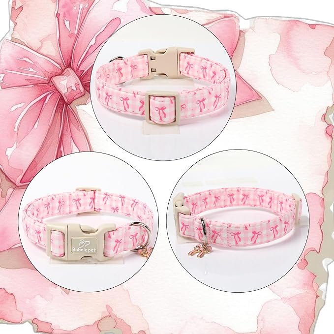 Girl Dog Collar for Medium Dogs - Image 5