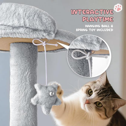 MoNiBloom 77 Inch Cat Tree Tower - Image 5