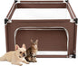 EHEYCIGA 42x42x26 Inches Puppy Playpen Without Top Cover by EHEYCIGA