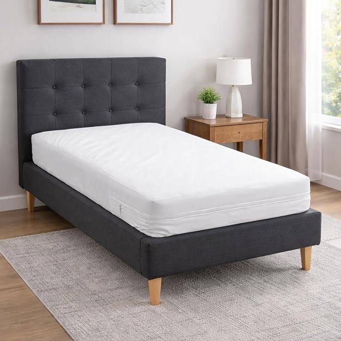 DMI Twin XL Zip Mattress Cover, Waterproof and Washable, Noiseless Cover - Image 9