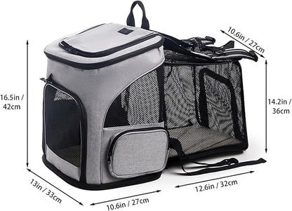 Expandable Cat Backpack Carrier – Airline Approved Pet Carrier - Image 2
