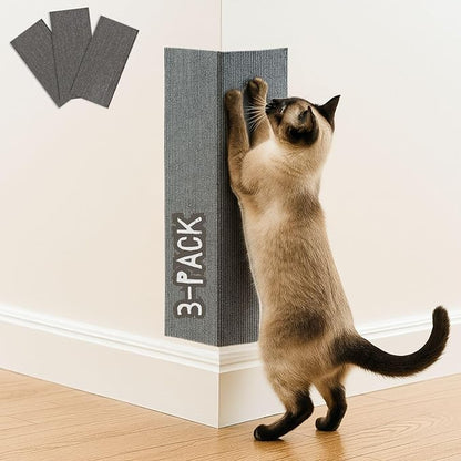 Cat Scratch Mat, 23.6’’ x 11.8’’ Cat Wall Corner Scratcher, Versatile by 2ME
