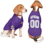 Custom Dog Baseball Jersey by KXK