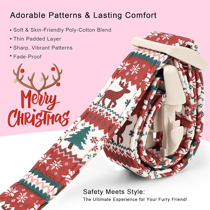 Christmas Dog Collar for Puppy Small Dogs - Image 3