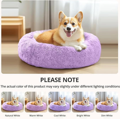 JOLLYVOGUE Calming Small Dog & Cat Bed - Image 6
