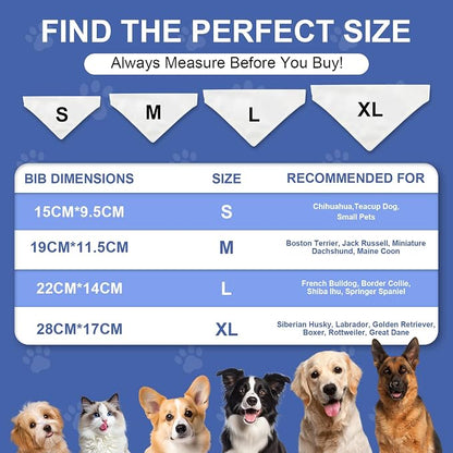 Custom Dog Bandana with Photo Personalized Dog Bandana Custom Image & Text - Image 7