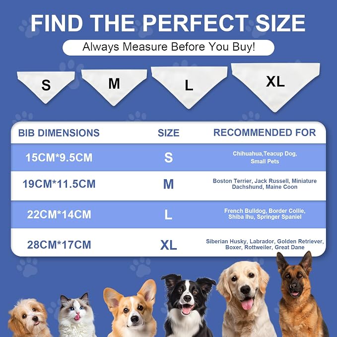 Custom Dog Bandana with Photo Personalized Dog Bandana Custom Image & Text - Image 7