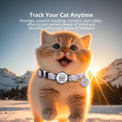 Smart QR Code Cat Collar 2-Pack, Adjustable Safety Breakaway Collar - Image 6