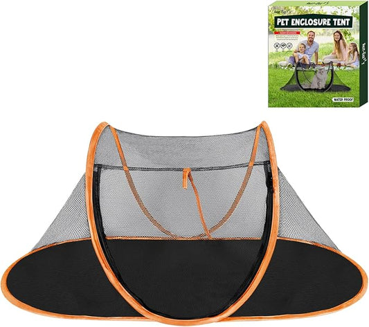 Cat Tent Outdoor, Pet Enclosure Tent Suitable by Rest-Eazzzy