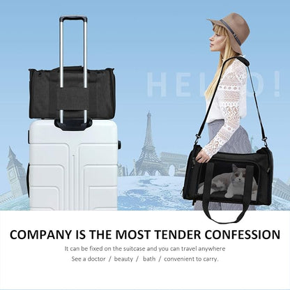 Henkelion Large Soft Sided Cat and Pet Carrier - Image 7