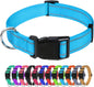 TagME Reflective Nylon Dog Collars, Adjustable Classic Pet Collar by TagME