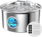Cat Water Fountain Stainless Steel: Water Dispenser by UMOCUOY