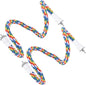 2PCS 60cm/23.6in Bird Rope Perch, 1.8cm Soft Cotton Parakeet Perches, Colorful by Unknown