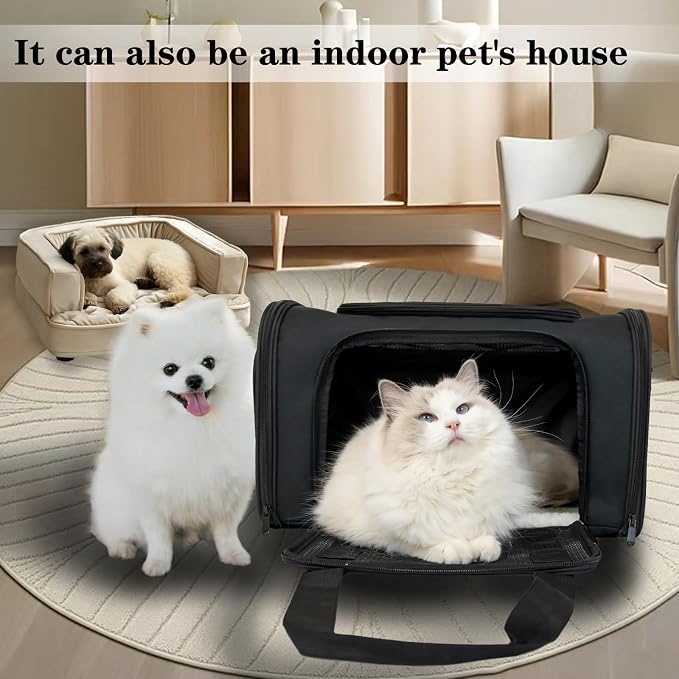 Top tasta Dog Cat Carrier Pet Carriers - Image 9