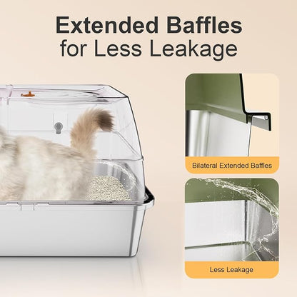 Stainless Steel Litter Box - Image 4