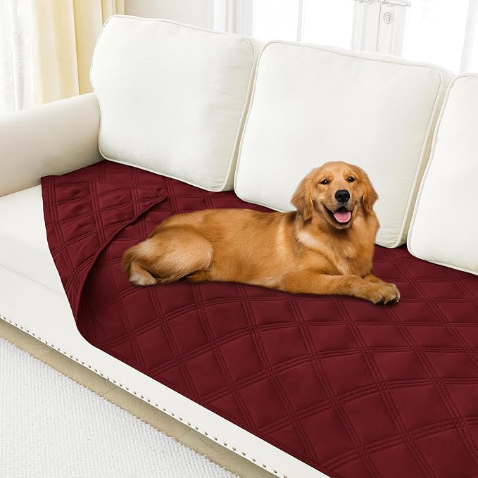 Smiry Waterproof Dog Bed Cover Blanket 40x80, Soft Reversible Pet Blanket by Smiry