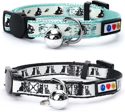 Pawtitas Glow in The Dark Cat Collar - Image 9