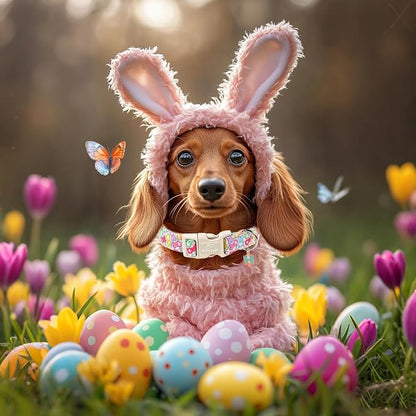 Easter Dog Collar for Large Dogs - Image 2
