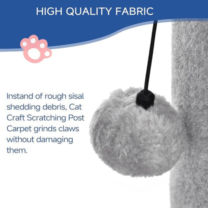 Cat Scratching Post Carpet Scratching Post 41" - Image 3