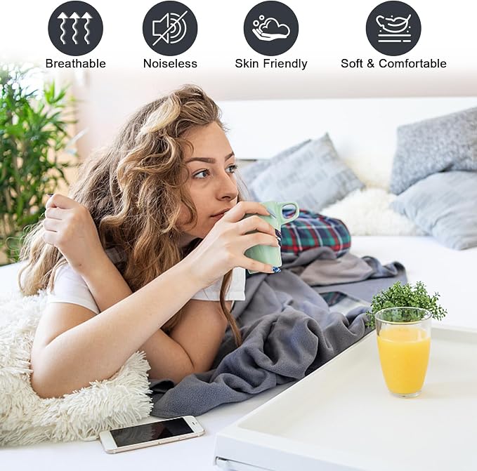Twin Mattress Protector Waterproof, Fitted Sheet Style Breathable Mattress Cover - Image 7