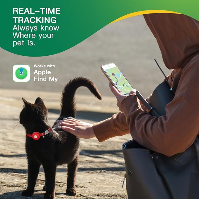 Cat GPS Tracker for Cats, Waterproof Pet GPS Tracker, Compatible - Image 7