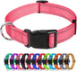 TagME Reflective Nylon Dog Collars, Adjustable Classic Pet Collar by TagME