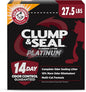 ARM & HAMMER Clump & Seal Platinum Cat Litter, 14-Day Odor Control, Rock-Hard by ARMHAMMER