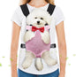 Pet Carrier Backpack, Hands-Free Adjustable Dog Front Carrier Legs Out & by Hpetppy