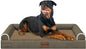 Large Dog Bed Orthopedic Washable: Beds Bolster XL Bed Large Big Dogs Memory by Nanuya