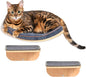Cat Wall Shelves for Cat Wall Steps, Wooden Floating Modern Mounted Space by SOJILET