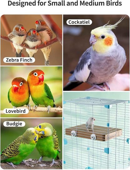 7.3 Inch Paper Bird Toys, Bird Platform, Parrot Toy, Help Birds Clean Beak - Image 8