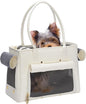 Fashion Pet Carrier Purse for Small Cat and Dog, Luxury Pu Soft-Sided Tote Bag by Minsong
