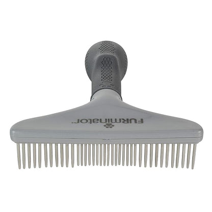 FURminator Dog/Cat Grooming Rake, Grooming Tool, Removes Loose Hair and Tangles - Image 2