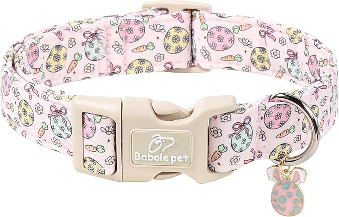 Easter Dog Collar for Medium Dogs by Babolepet