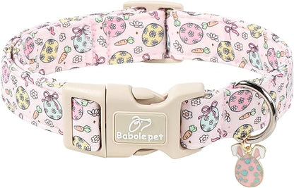 Easter Dog Collar for Medium Dogs by Babolepet