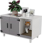 GDLF Modern Wood Pet Crate Cat Washroom Hidden Litter Box Enclosure Furniture by GDLFGoodLife