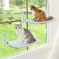 2PC Cat Window Perch Cordless Foldable Cat Hammock Bed by Zoratoo