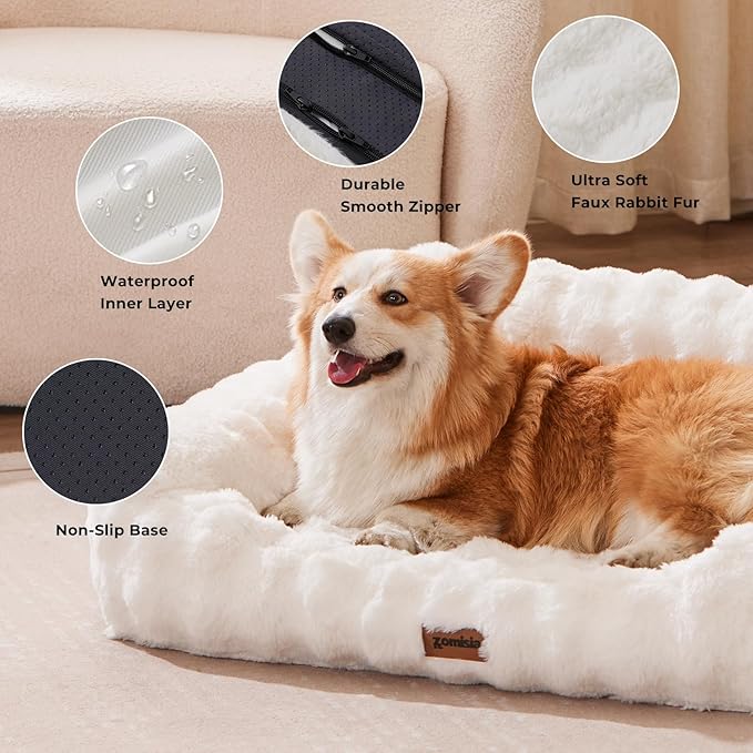 Orthopedic Cat Couch Bed for Indoor Cats, Cute Pet Sofa - Image 4