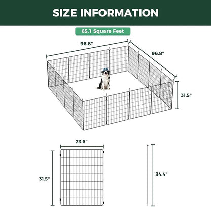 FXW MiniPaws Unleashed Dog Playpen, Expandable & Portable Design - Image 6