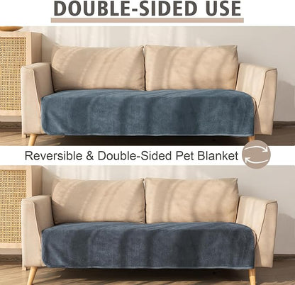 Ameritex Pet Bed Blanket Reversible 100% Waterproof Velvet Super Soft - Image 5