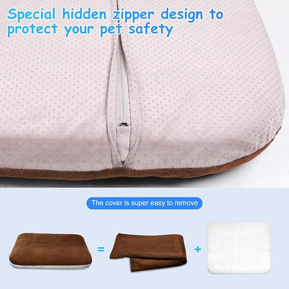 Magic Dog Super Soft Large Dog Bed Pad Mat Orthopedic Pet Beds 30 Inch Washable - Image 5